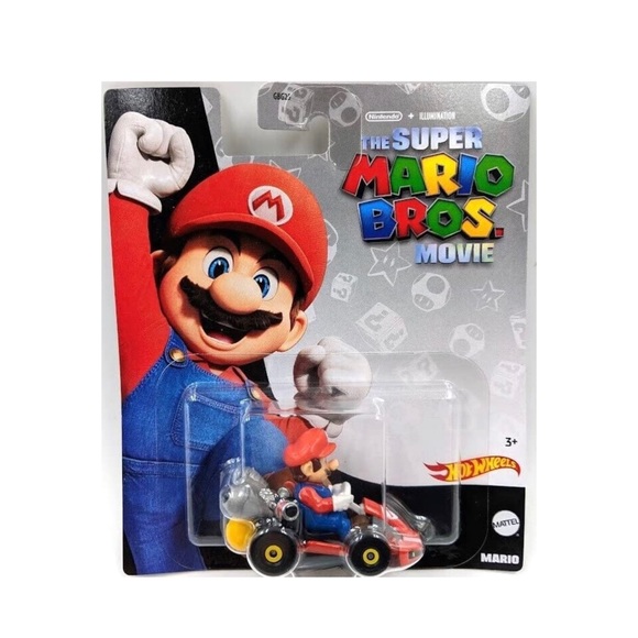 Mattel Toys Hot Wheels The Super Mario Bros Movie Mario Kart Poshmark